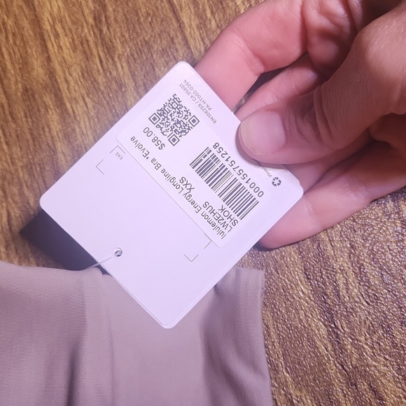 Lululemon Energy Longline BRA *EVOLVE NWT - Picture 2 of 5